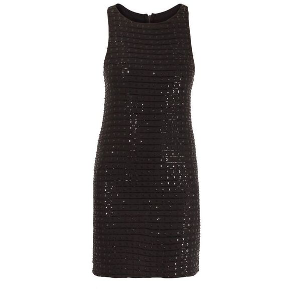 Alice + Olivia Sequin black Mini Dress size small - Picture 3 of 13